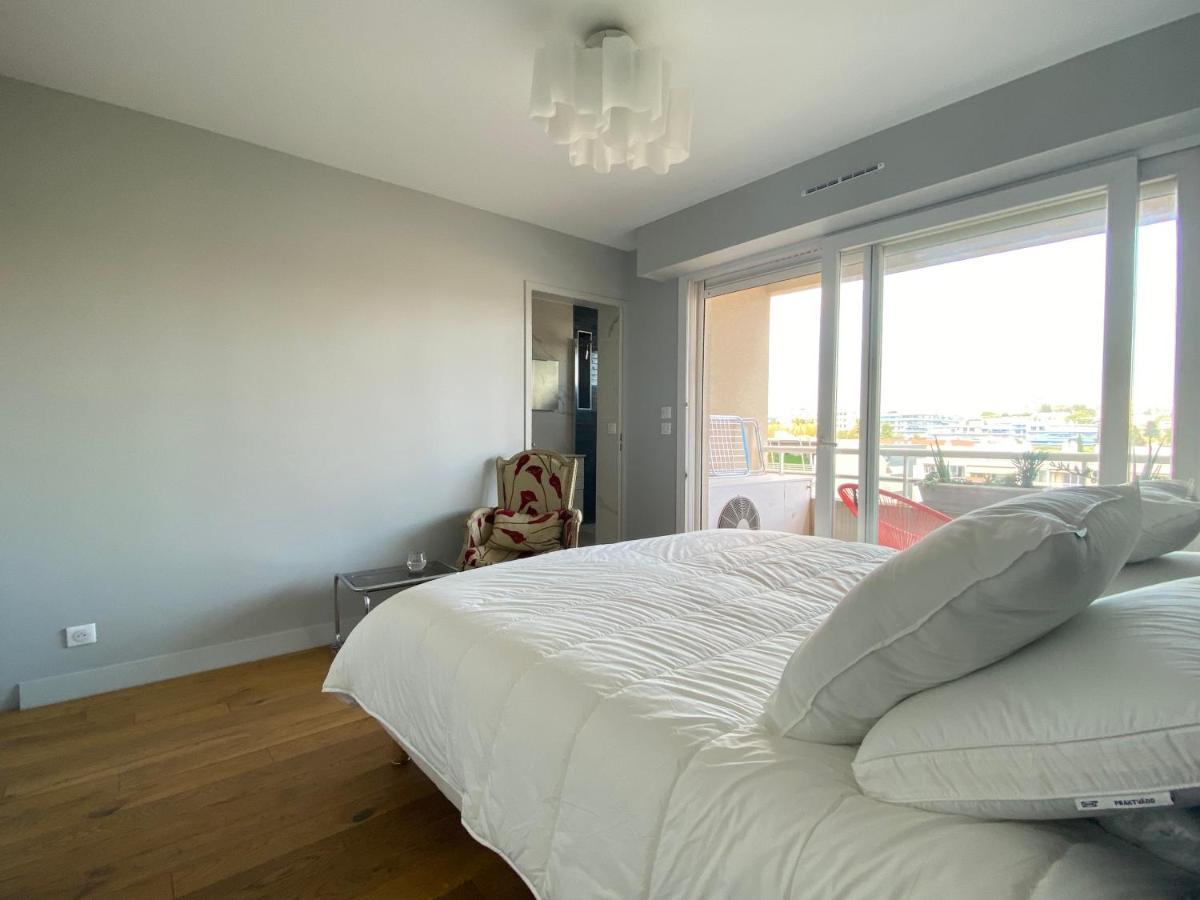 T3 Climatise Villa Juana Avec Parking Et Proche Plage アンティーブ エクステリア 写真