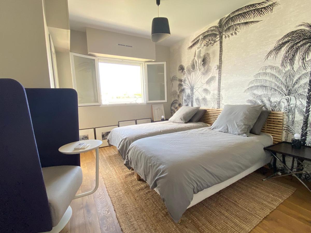 T3 Climatise Villa Juana Avec Parking Et Proche Plage アンティーブ エクステリア 写真
